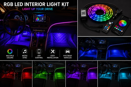 RGB LED Interior Light Kit